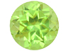 Peridot Calibrated Round Eye clean to Slightly included