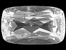 Pollucite Single Octagon Slightly included