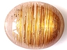 Quartz Single Oval Translucent
