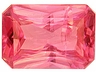 Rhodochrosite Single Octagon Slightly to Moderately included