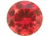 Ruby Calibrated Round Eye clean to Slightly included