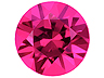 Ruby Calibrated Round Slightly to Moderately included