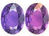 Color Change Sapphire Single Oval Eye clean