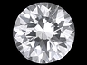 Sapphire Calibrated Round Eyeclean to Moderately included