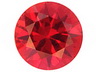 Ruby Calibrated Round Eye clean to Slightly included