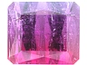 Bi Color Tourmaline Single Octagon Moderately included
