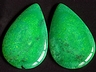 Turquoise Pair Pear Opaque
