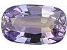 Tanzanite Single Cushion Eye clean