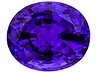 Tanzanite Single Oval Eye clean