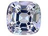 Tanzanite Single Cushion Eye clean
