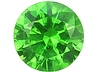 Demantoid Single Round Slightly included