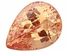 Malaia Garnet Single Pear Eye clean to Slightly included