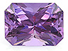 Sapphire  Octagon Eye clean