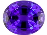 Tanzanite Single Oval Eye clean