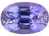 Tanzanite Single Oval Eye clean