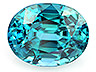 Zircon Single Oval Eye clean