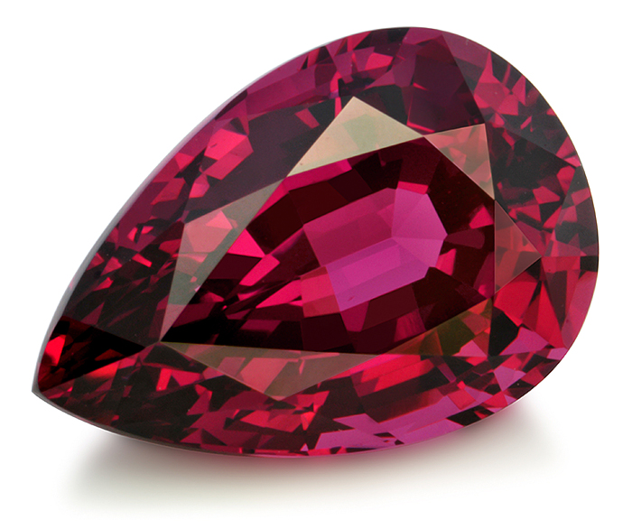 Natural Rhodolite oval weighing 4.61 cts, from  Africa.