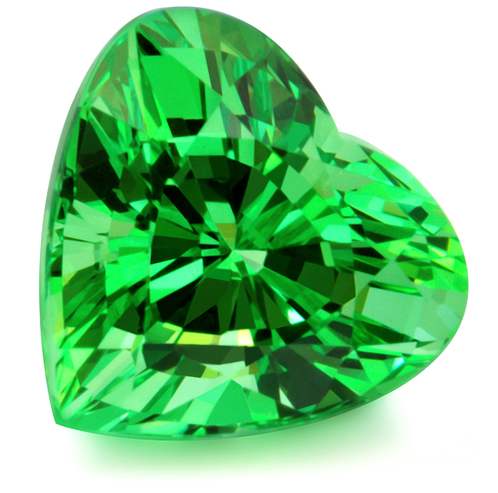 Natural Tsavorite pearl weighing 1.55 cts, from   East Africa.