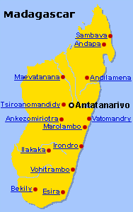 Gem Locations Map