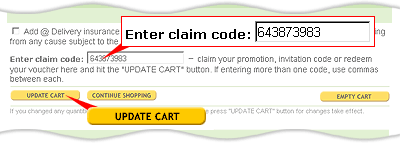 Claim Code