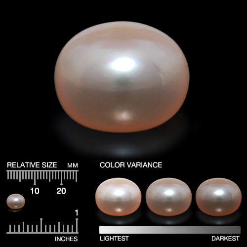 Calibrated Freshwater Pearl ZPL138ae