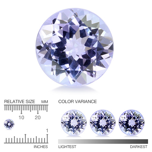 Calibrated Tanzanite YTZ376aa