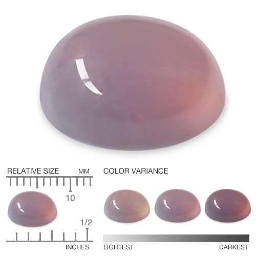 Calibrated Chalcedony YCD020aa