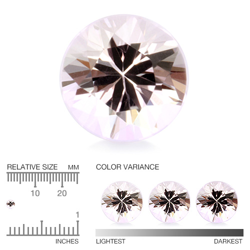 Calibrated Morganite MR10161ab