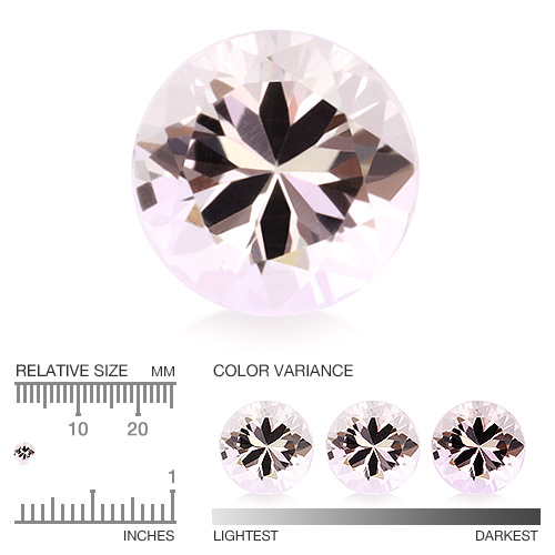 Calibrated Morganite MR10164aa