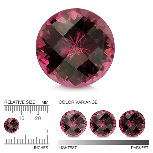 Calibrated Rhodolite RH11272aa