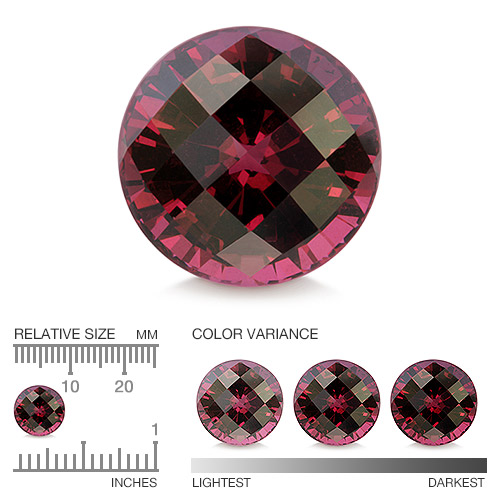 Calibrated Rhodolite RH11273aa