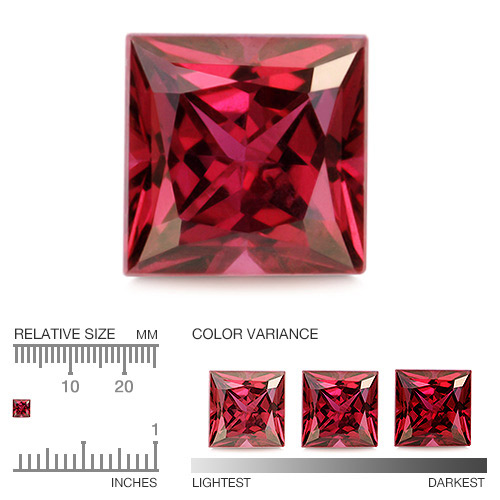 Calibrated Ruby RSOT10128aa