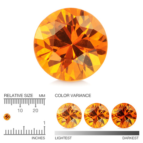 Calibrated Spessartite SE10954ai