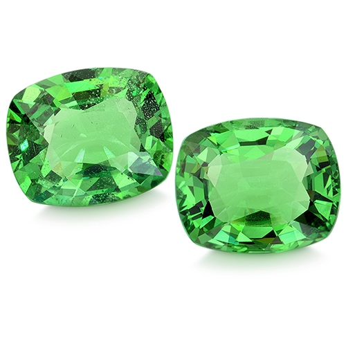 Pair Tsavorite TS13740ac