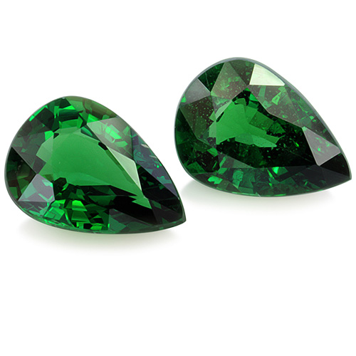 Pair Tsavorite TS14703aa