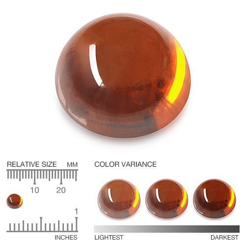 Calibrated Hessonite XHS144aa