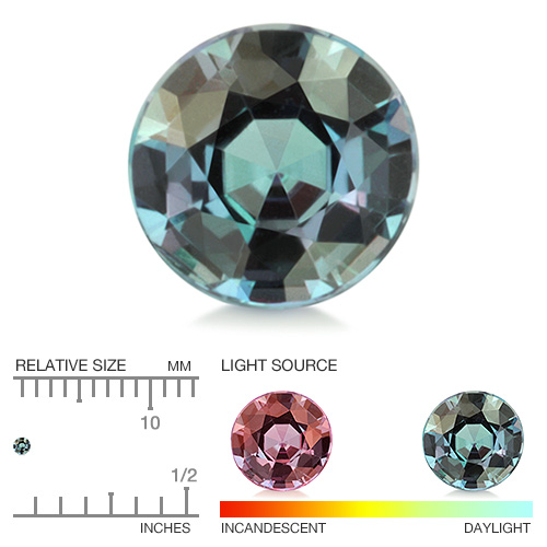 Calibrated Alexandrite YAX602aa