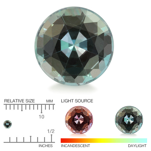 Calibrated Alexandrite YAX609aa