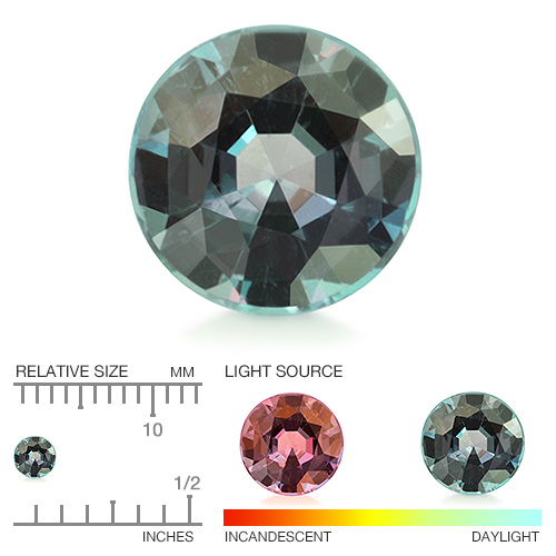 Calibrated Alexandrite YAX616aa