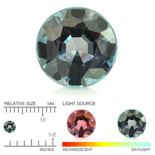 Calibrated Alexandrite YAX617aa