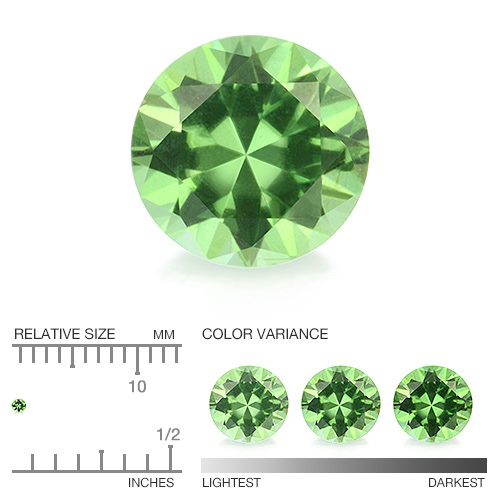 Calibrated Chrome Tourmaline YCH553aa