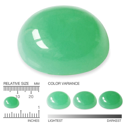 Calibrated Chrysoprase YCP183aa