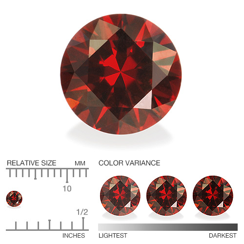 Calibrated Malaia Garnet YMG255aa