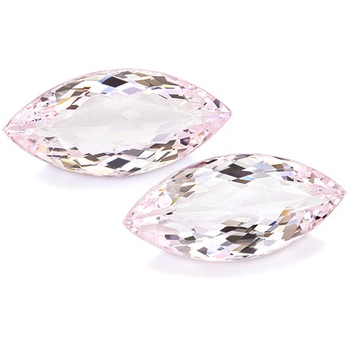 Pair Morganite AQ10623aa