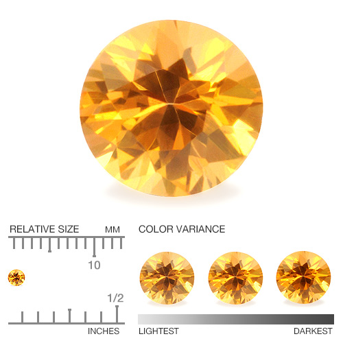 Calibrated Spessartite SE10075aa