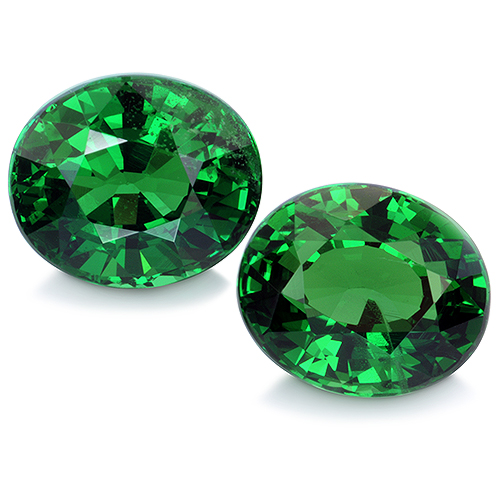 Pair Tsavorite TS13729ae