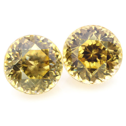 Pair Zircon UL10464aa