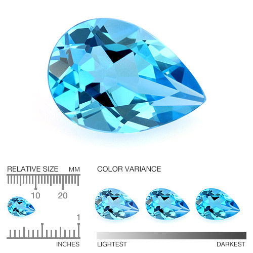 Calibrated Topaz YTO153aa