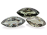 Alexandrite Mixed Lot Marquise Eye clean to Slightly included