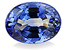 Sapphire Single Oval Eye clean